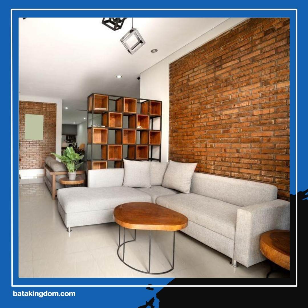 Rumah Biasa Jadi Secantik Kafe Industrial, Cukup Pakai Batu Bata Expose Tempel Ini!
