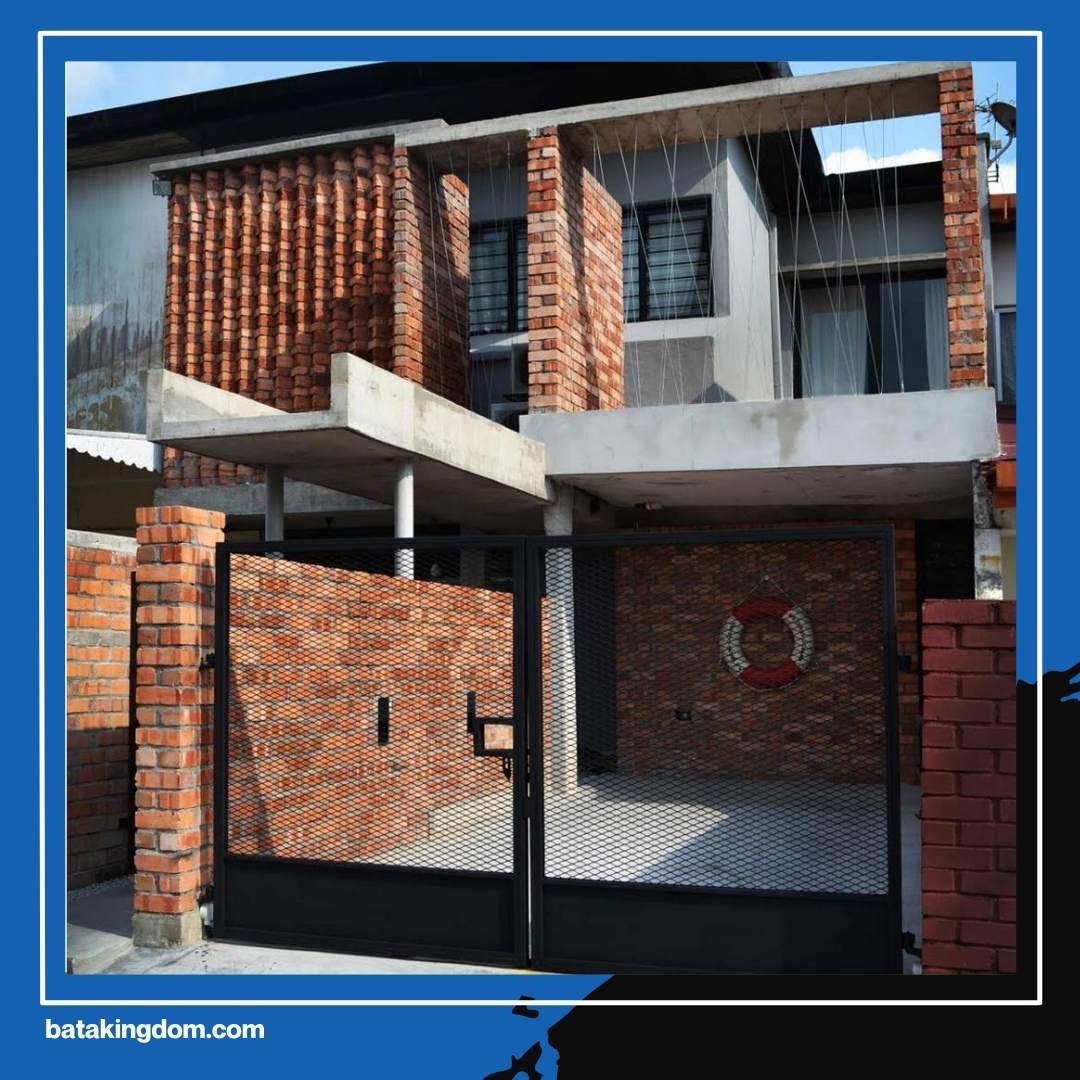 Bosan Pagar Minimalis Biasa Cobain Pagar Rumah Bata Tempel yang Bikin Fasad Rumah Auto Mewah