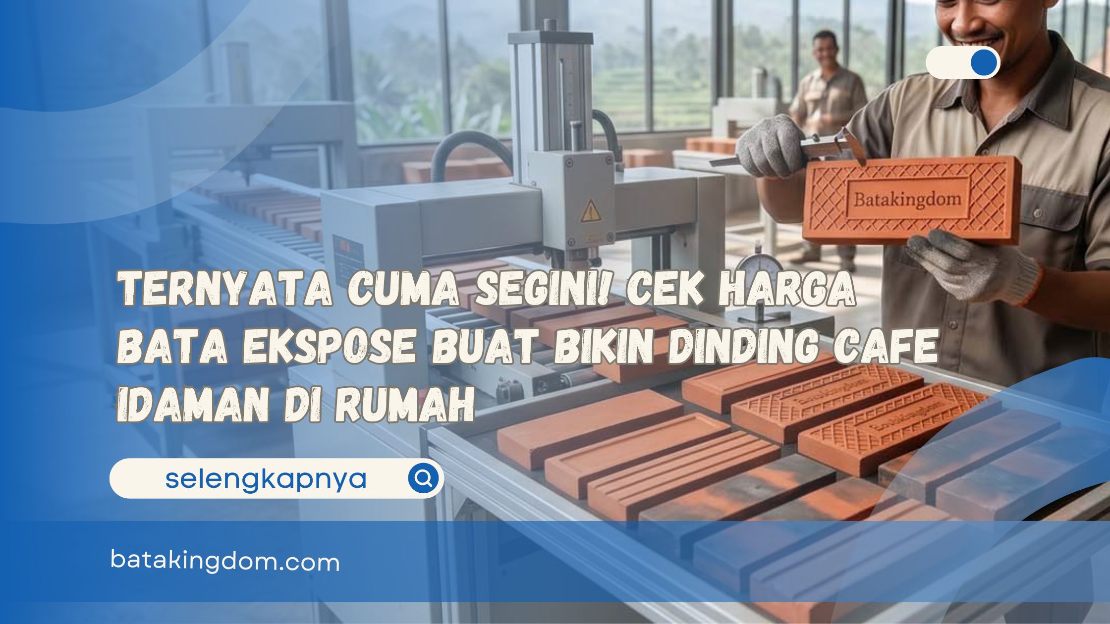 Ternyata Cuma Segini! Cek Harga Bata Ekspose Buat Bikin Dinding Cafe Idaman di Rumah